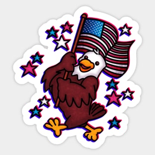 Eagle March Sticker